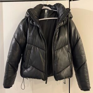 Andrew Marc Women's Black Puffer Jacket